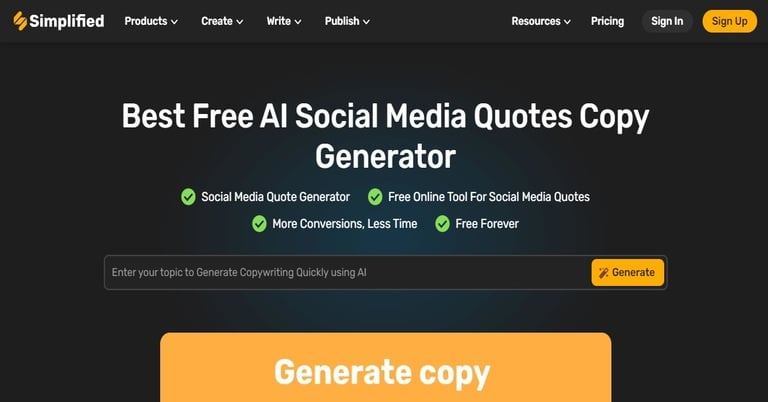 AI Quote Generators