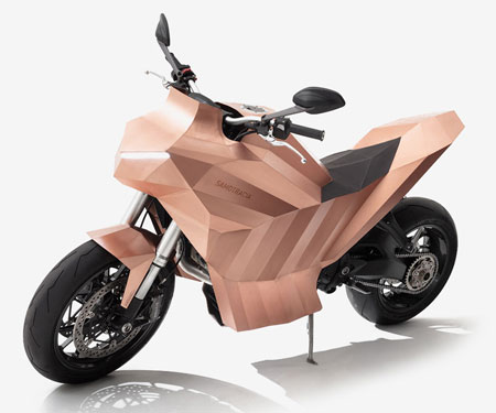 De Castelli Samotracia Copper Motorcycle