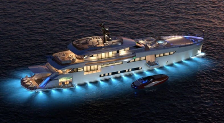 Luxurious 50-Meter Super Yacht
