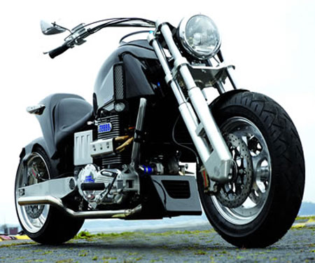 Neander Turbo Diesel MotorCycle 