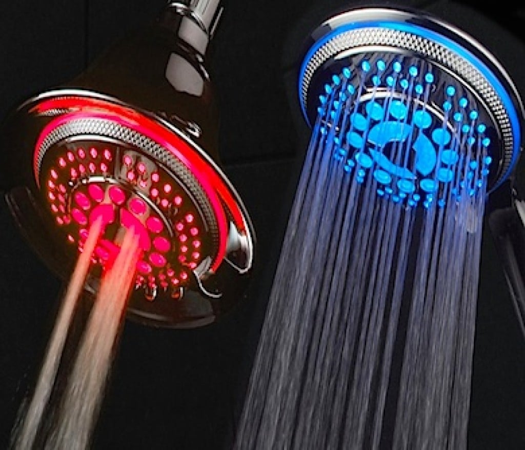 The Color Changing Shower Head