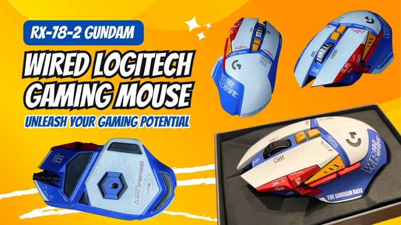 Wired Logitech Gaming Mouse