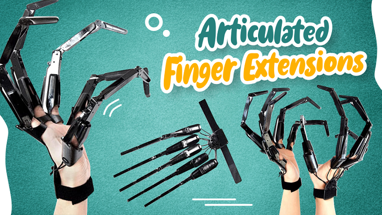 articulated finger extensions