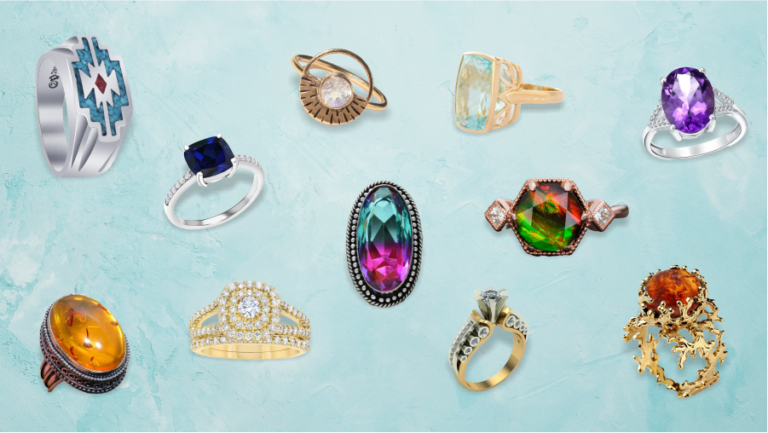 unique gemstone rings